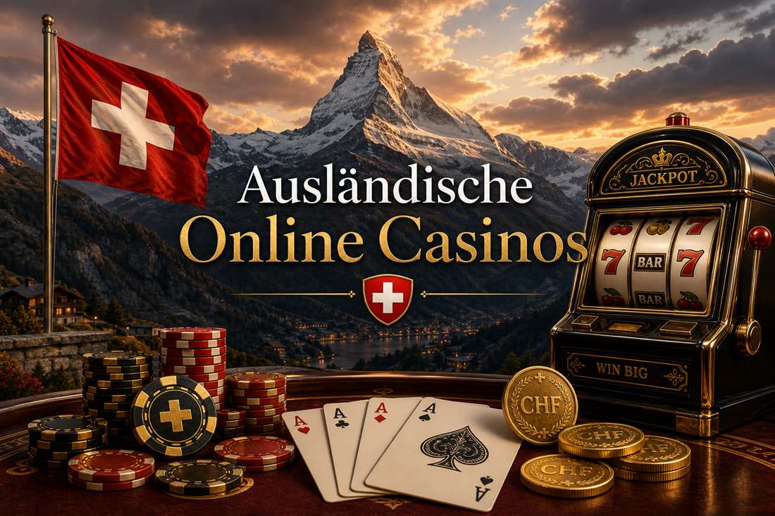 Ausländische Online Casinos Schweiz – Banner